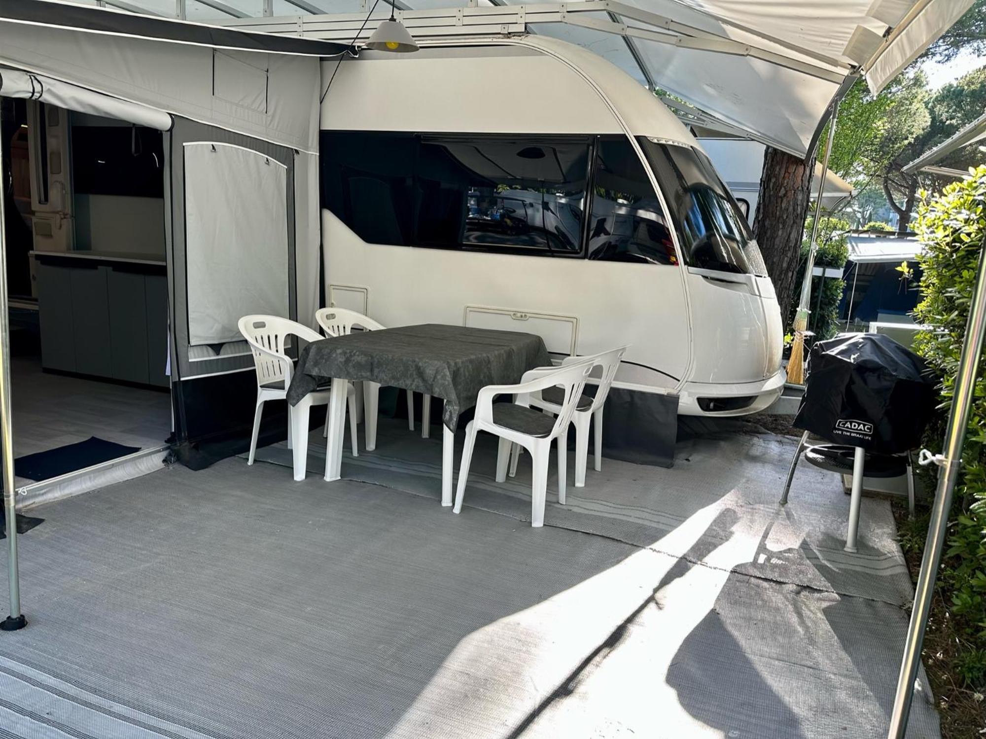 Ps-Caravaning Auf Union Lido - Wohnwagenvermietung Cavallino-Treporti Buitenkant foto